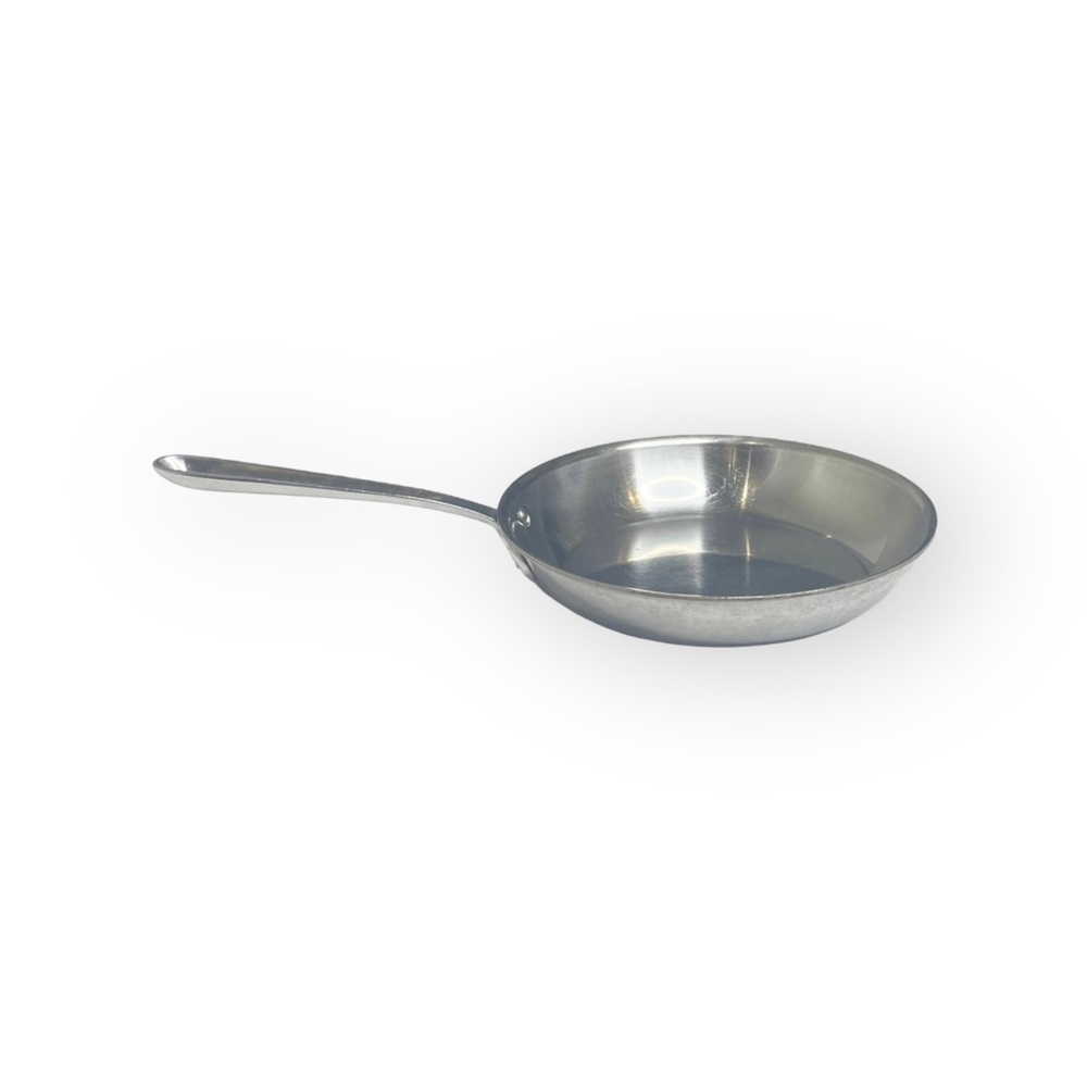 All Clad ★ Polished Stainless Steel 10 Inch Fry Pan ★ Professional Cookware ★ - Picture 3 of 16